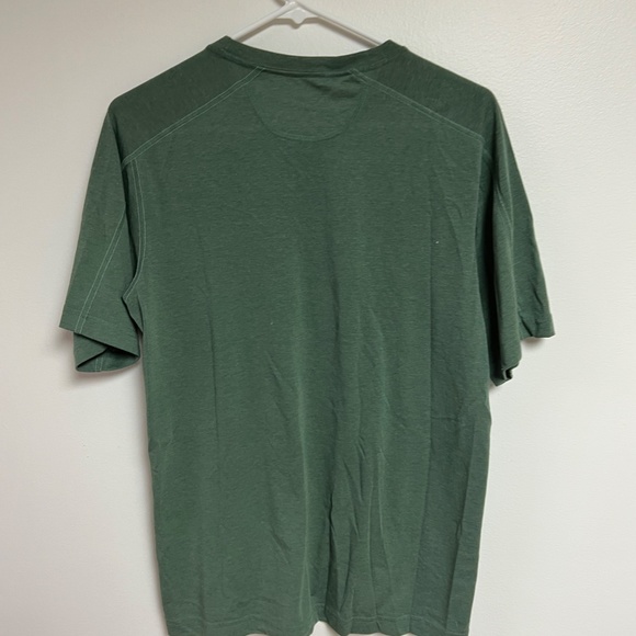 ExOfficio Mens Performance Tee Color Green sz Small - Picture 6 of 7